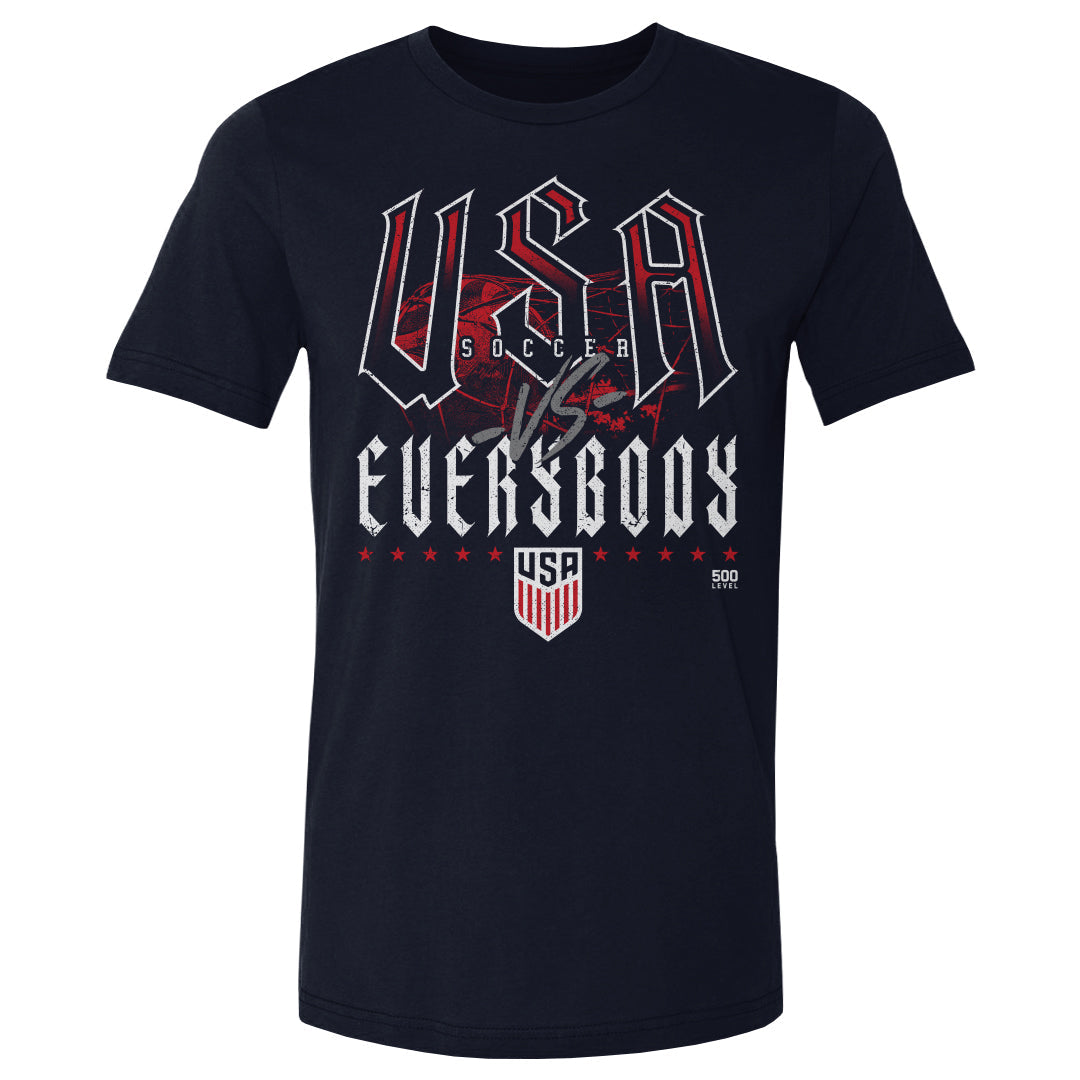 U.S. Soccer Vs. Everybody Grunge WHT