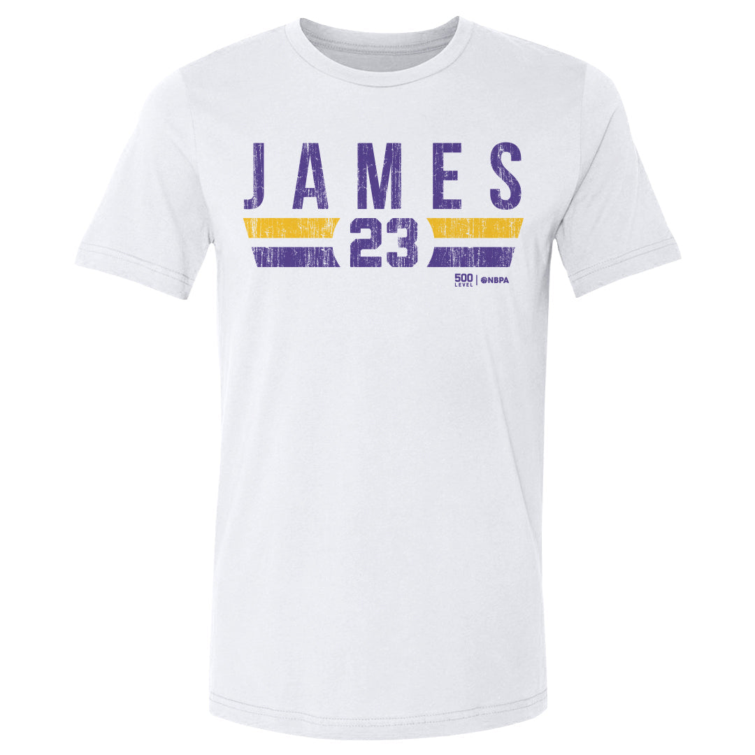 LeBron James Los Angeles Lakers Font