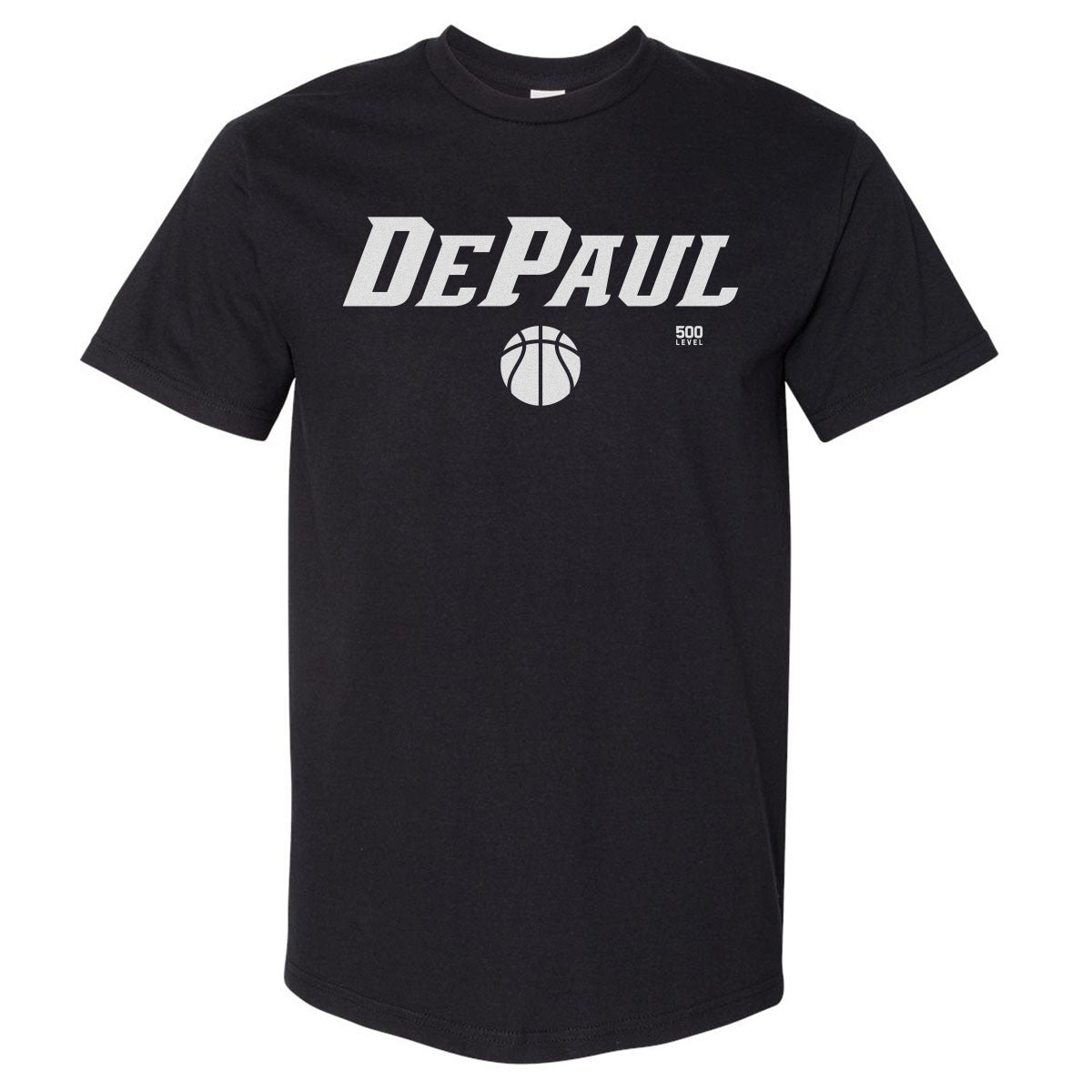 DePaul Blue Demons Basketball Minimalist WHT