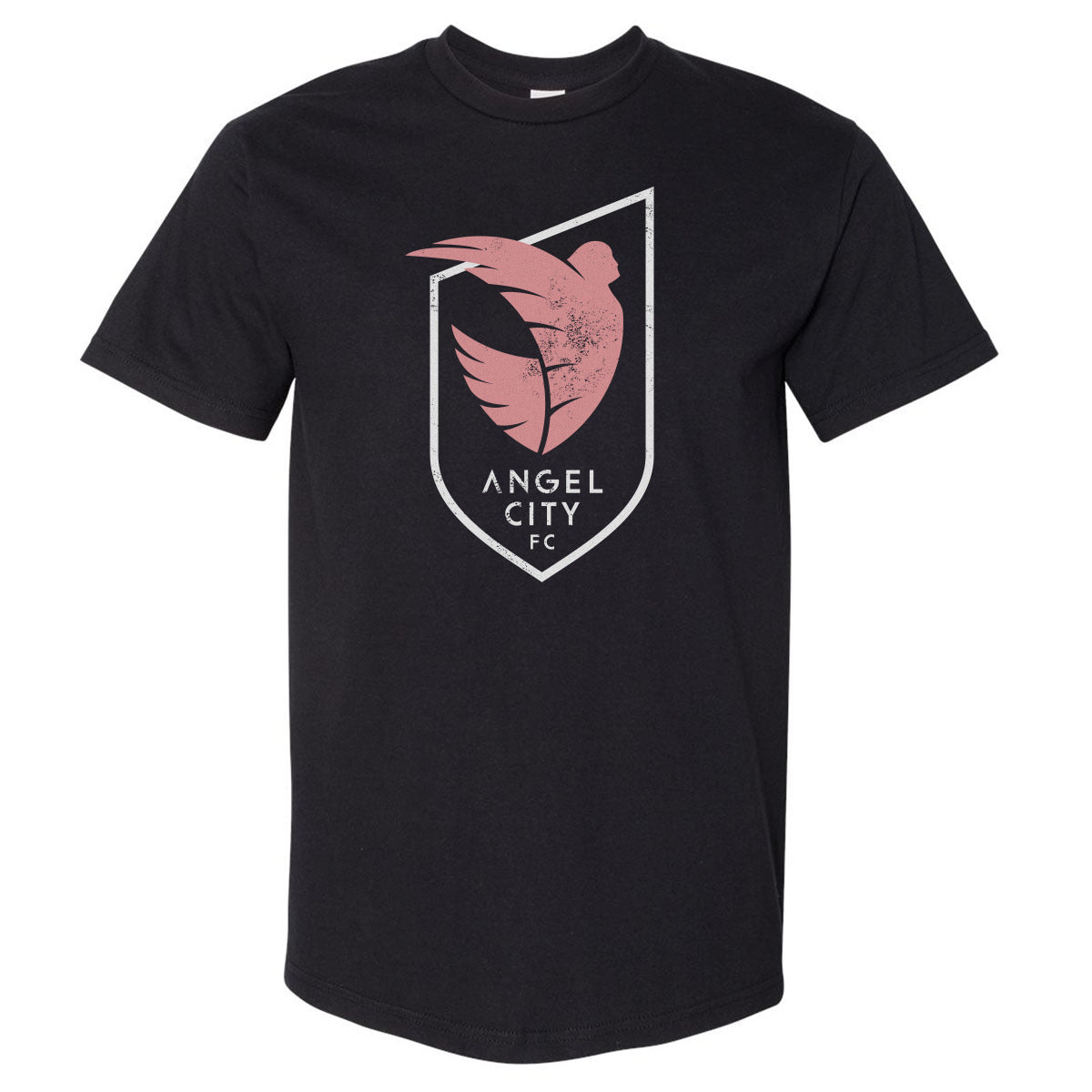 Angel City FC Vintage Primary Logo WHT
