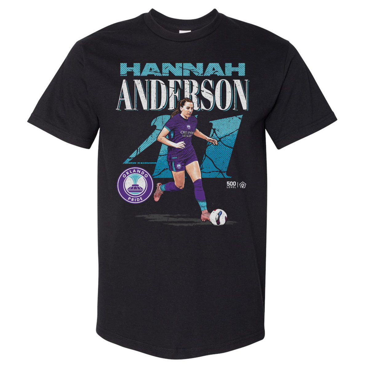 Hannah Anderson Orlando Pride Cracked Number WHT