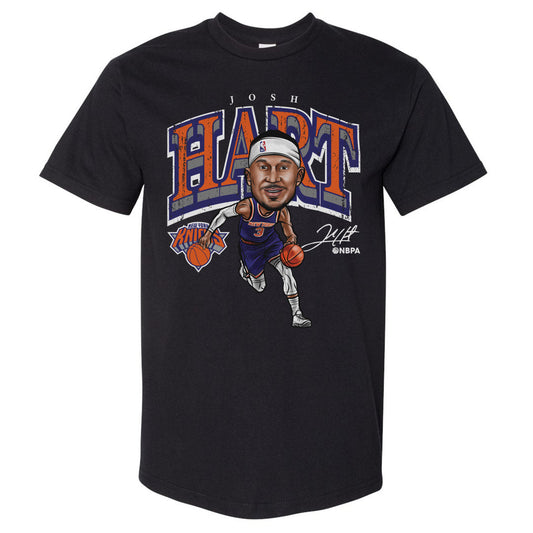 Josh Hart New York Knicks Cartoon WHT