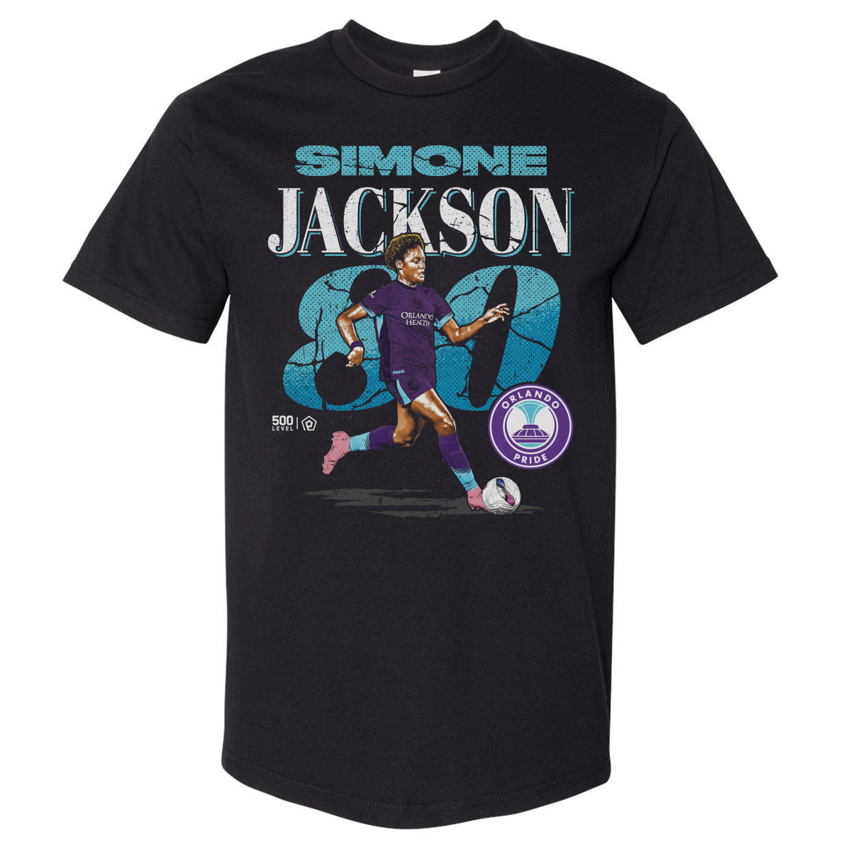 Simone Jackson Orlando Pride Cracked Number WHT