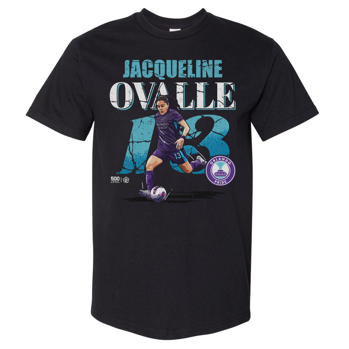Lizbeth Ovalle Orlando Pride Cracked Number WHT
