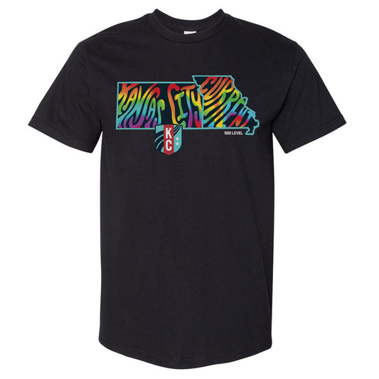 Kansas City Current Groovy Pride State WHT