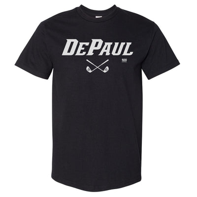 DePaul Blue Demons Golf Minimalist WHT