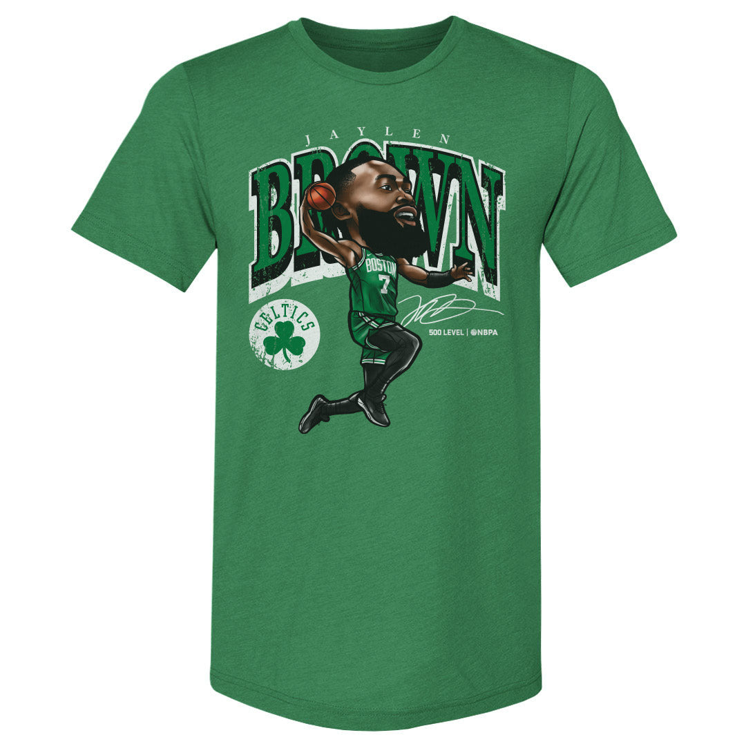 Jaylen Brown Boston Celtics Cartoon WHT
