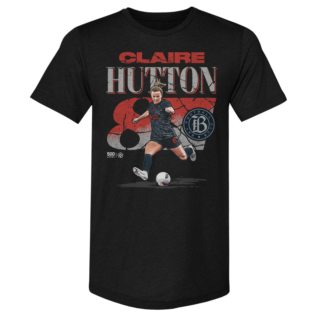 Claire Hutton Bay FC Cracked Number WHT