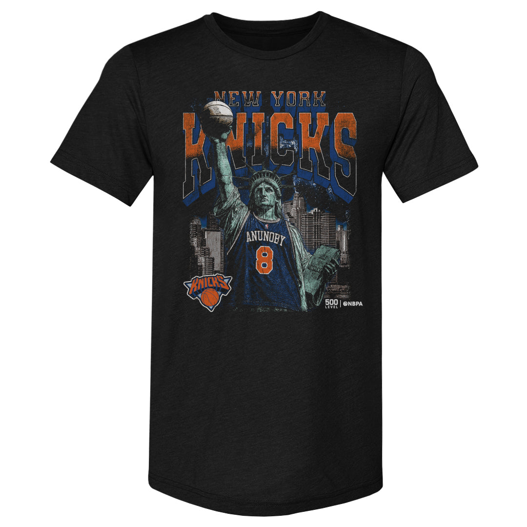 OG Anunoby New York Knicks Statue Of Liberty WHT