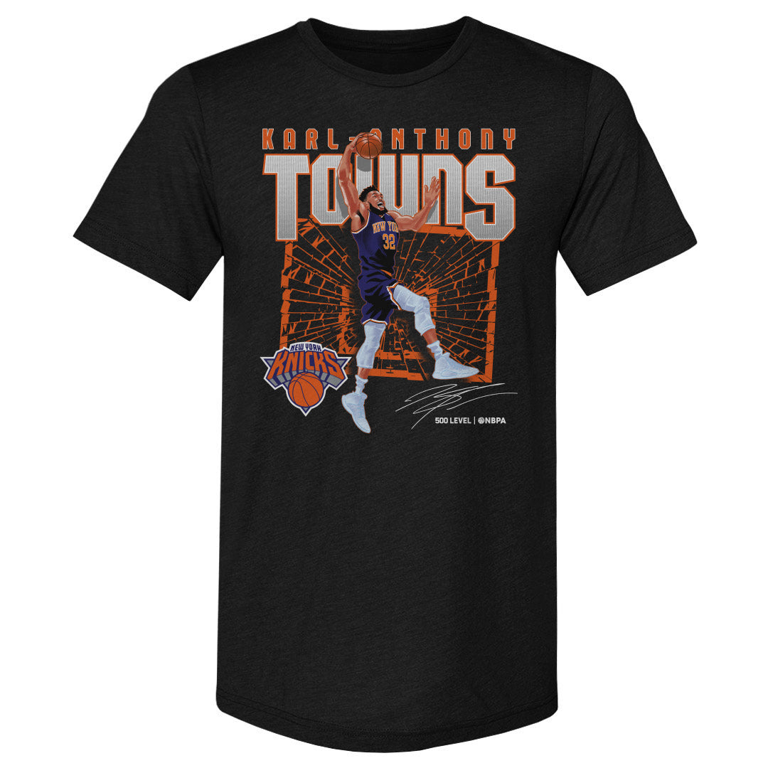Karl-Anthony Towns New York Knicks Shattered WHT