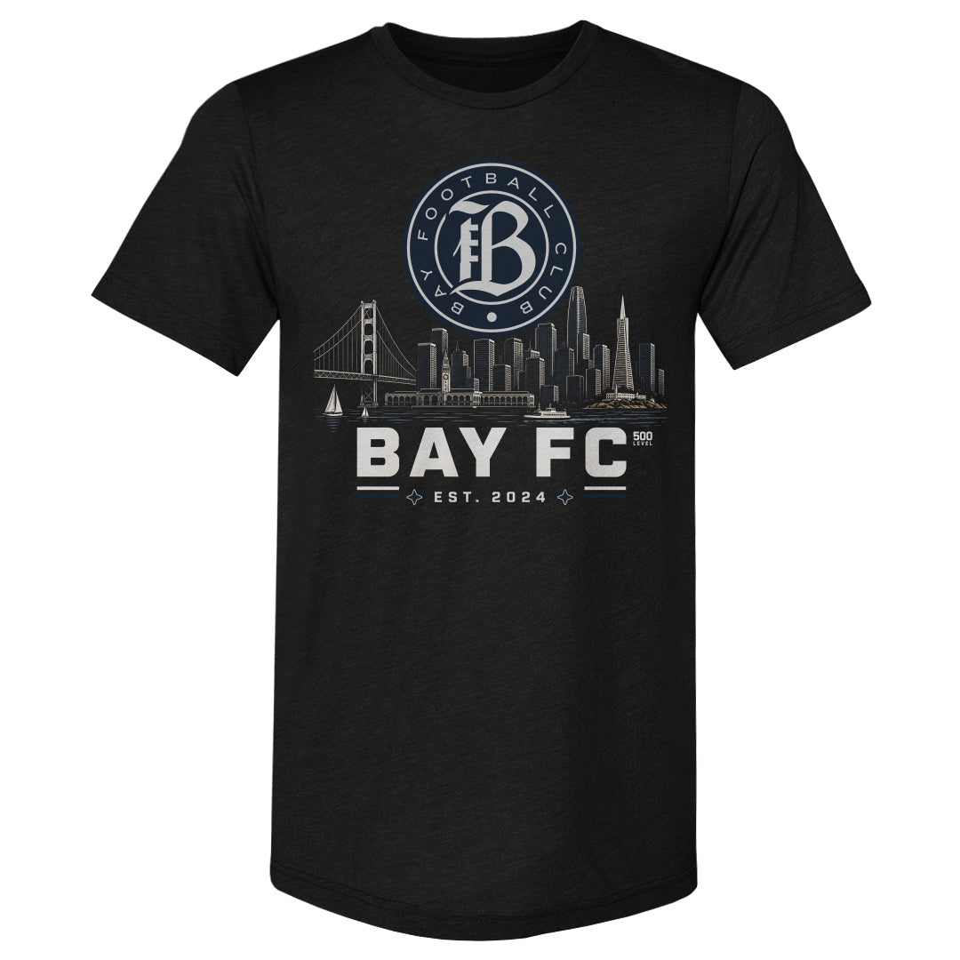 Bay FC Skyline Logo WHT