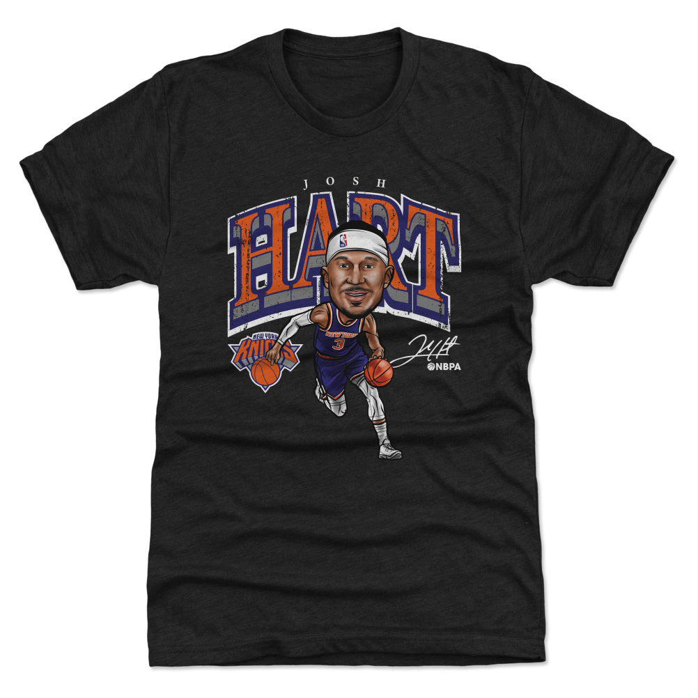 Josh Hart New York Knicks Cartoon WHT