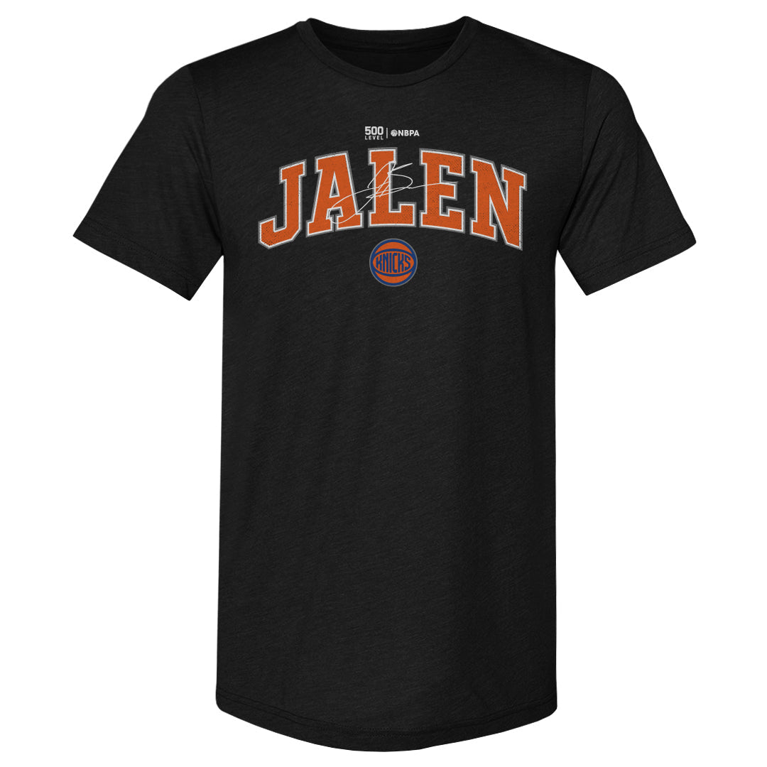 Jalen Brunson New York Knicks Team Font WHT