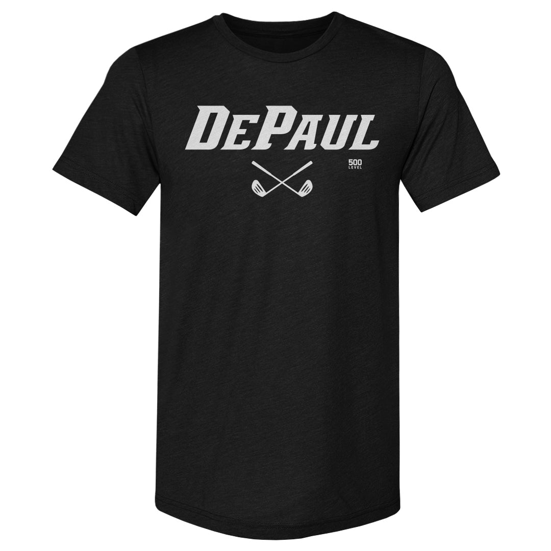 DePaul Blue Demons Golf Minimalist WHT