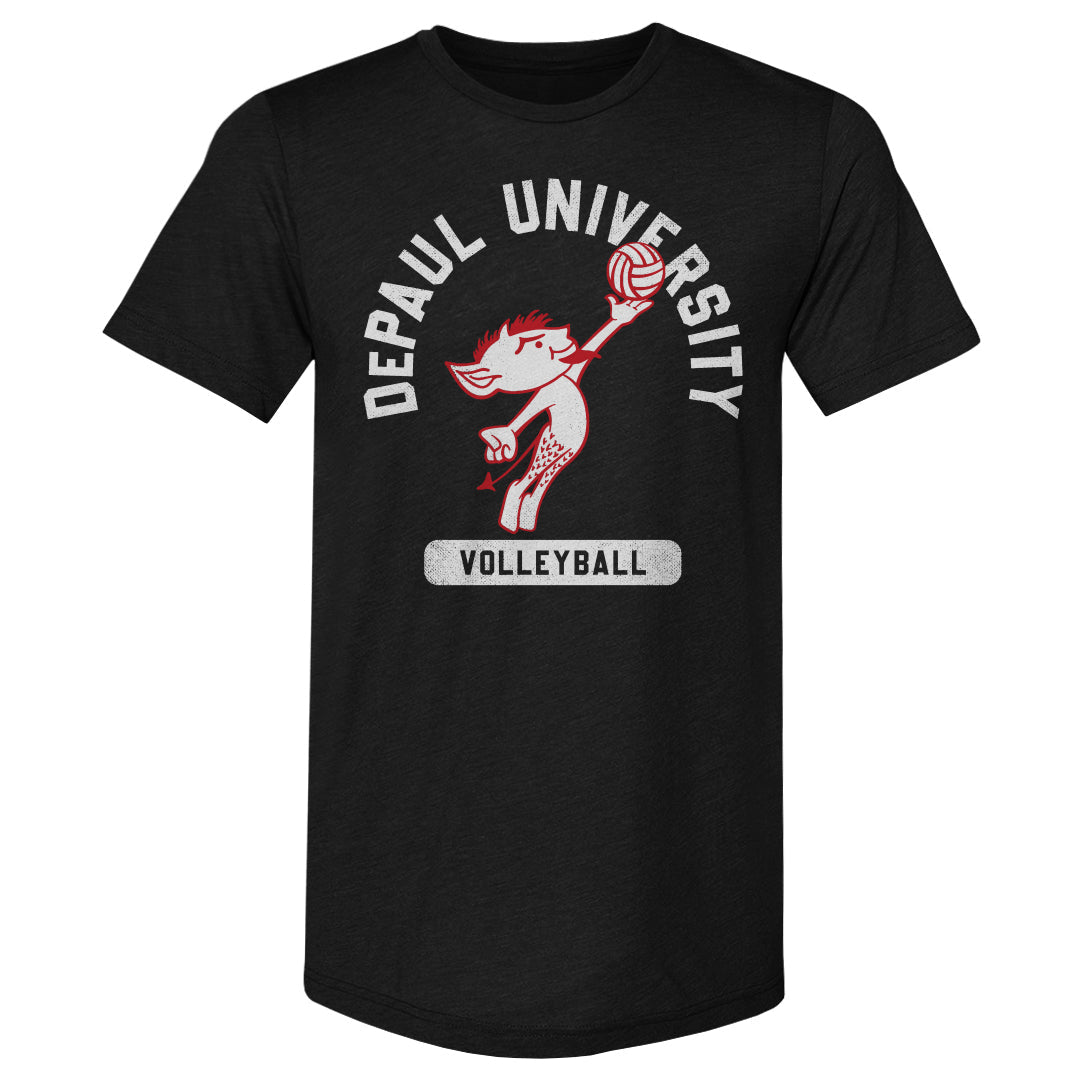 DePaul Blue Demons Billy Volleyball WHT