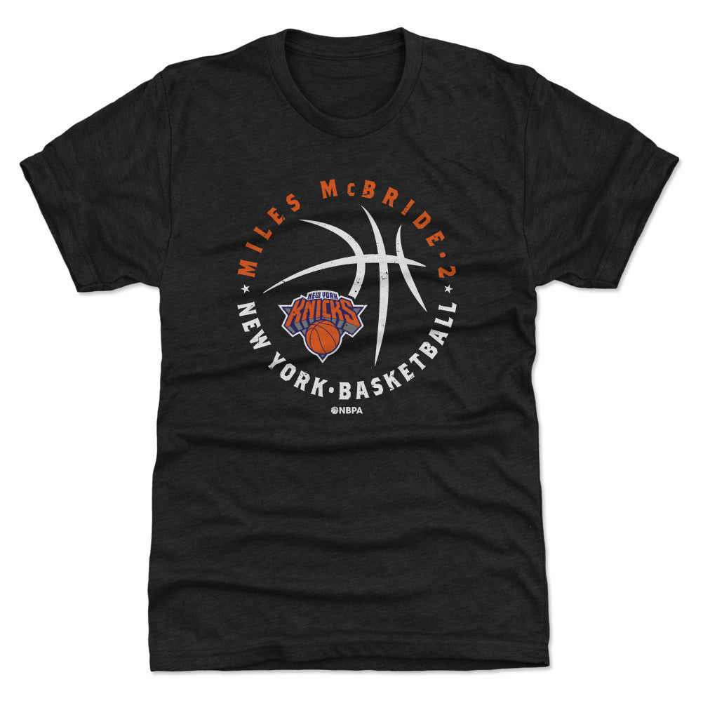 Miles McBride New York Knicks Player Ball WHT