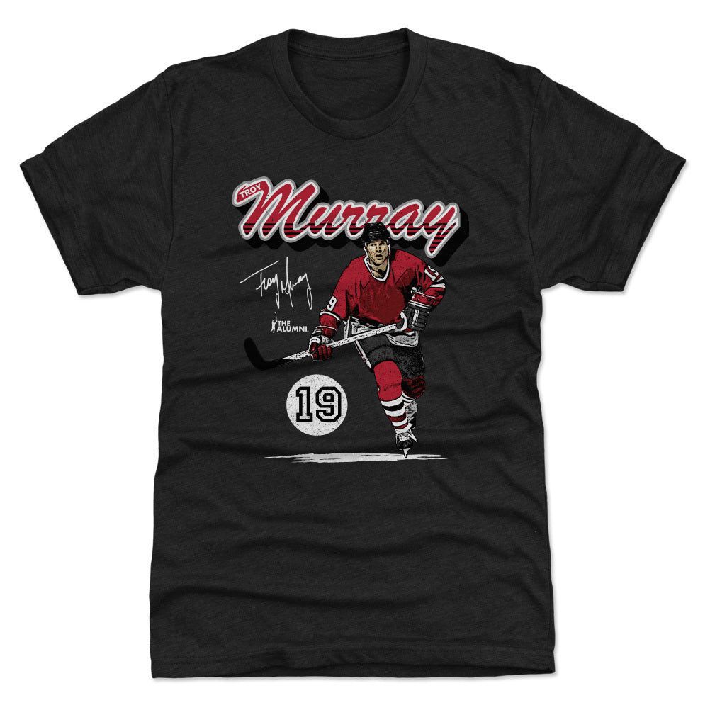 Troy Murray Chicago Retro Script WHT