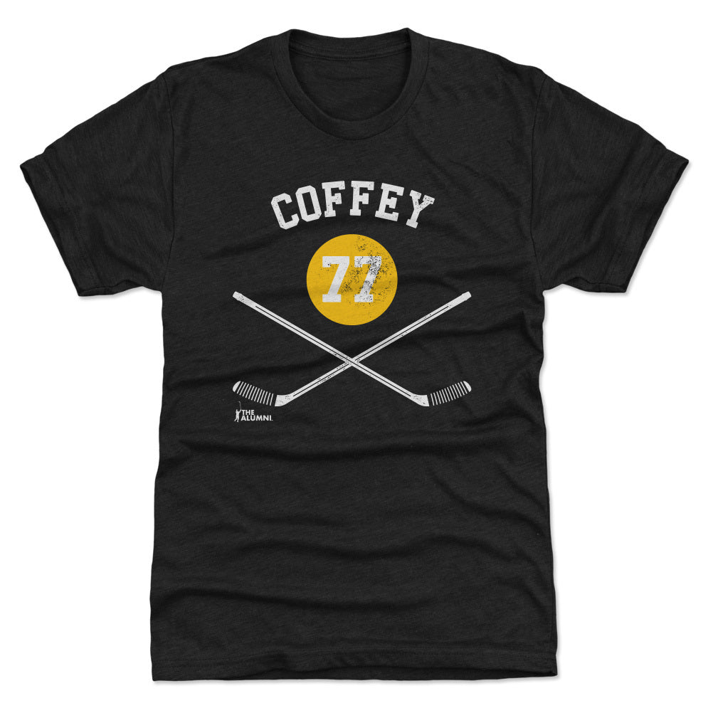 Paul Coffey Pittsburgh 77 Sticks WHT