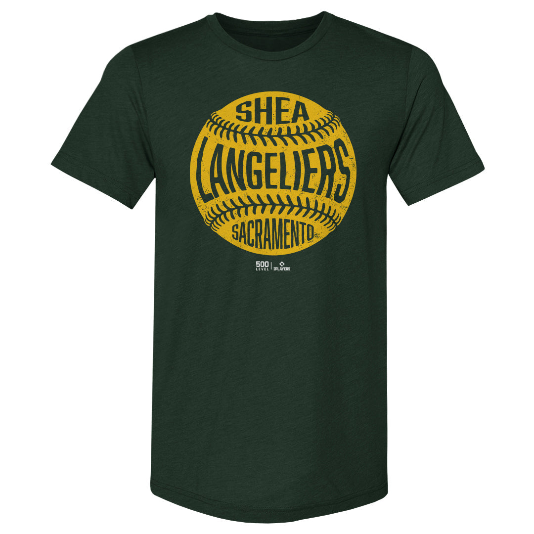 Shea Langeliers Sacramento Vintage Baseball WHT