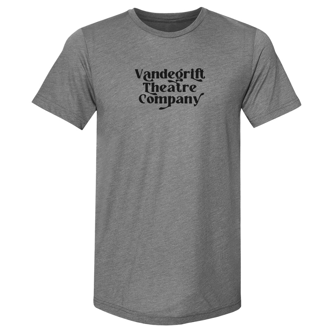 Vandegrift Crown Trio Theater Company Typography