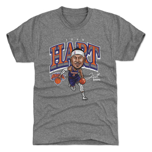 Josh Hart New York Knicks Cartoon WHT