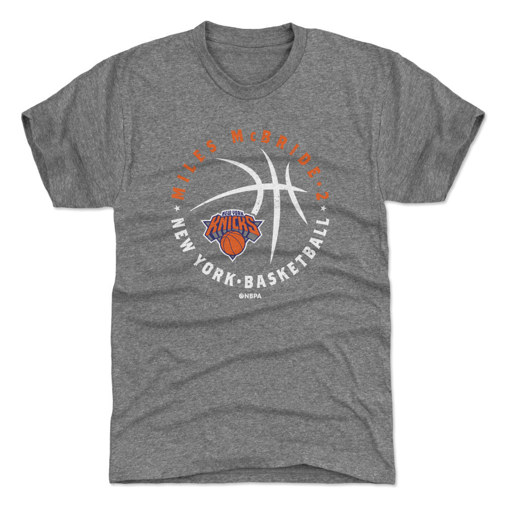 Miles McBride New York Knicks Player Ball WHT