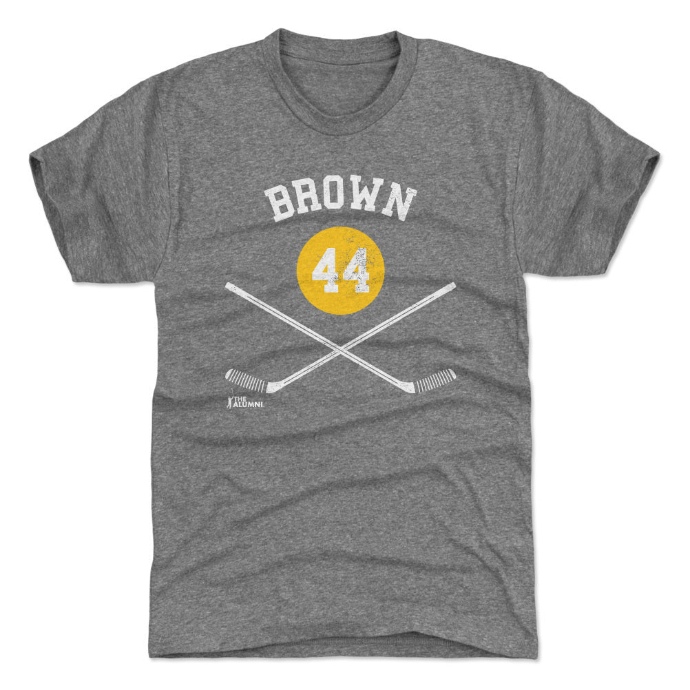 Rob Brown Pittsburgh 44 Sticks WHT