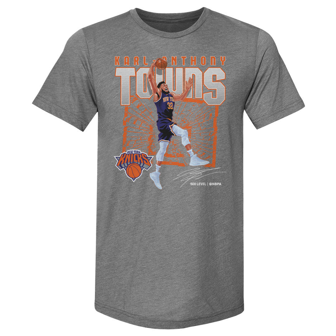 Karl-Anthony Towns New York Knicks Shattered WHT