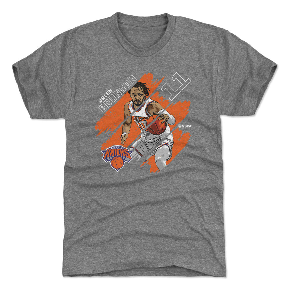 Jalen Brunson New York Knicks Stripes WHT