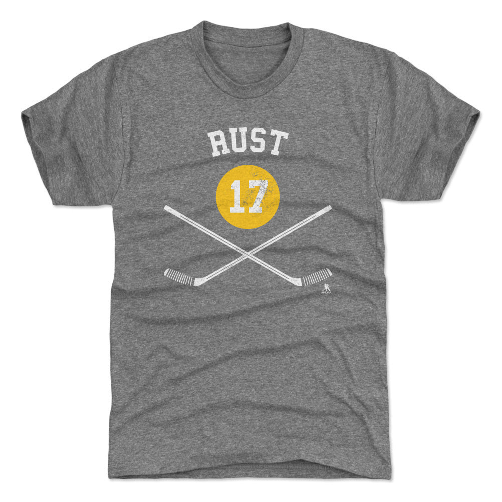 Bryan Rust Pittsburgh Sticks WHT