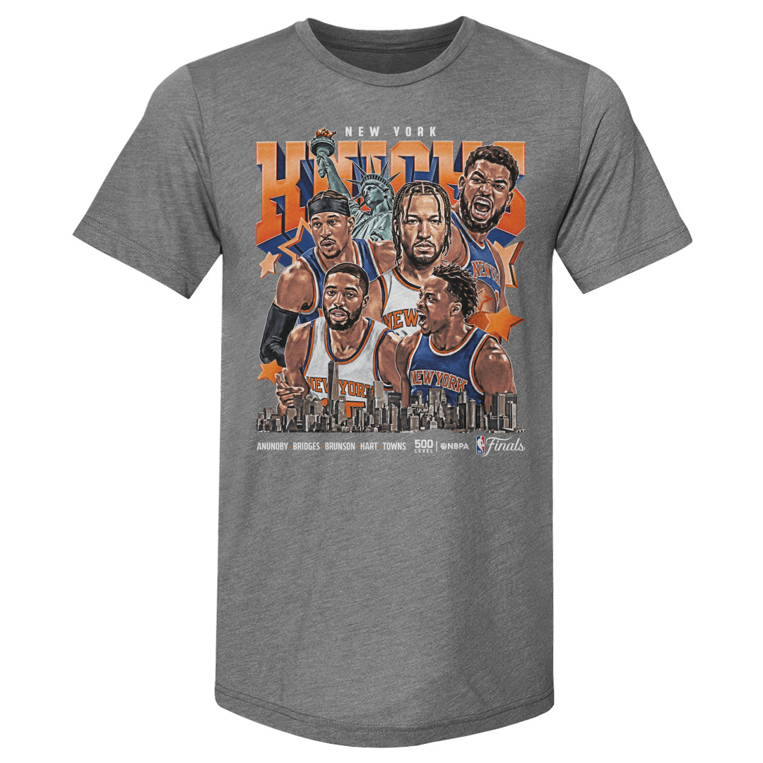 New York Knicks NBA Finals 2026 Collage WHT