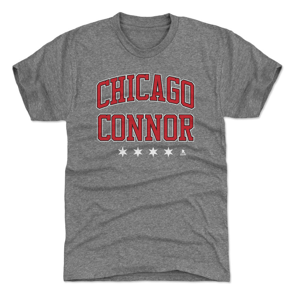 Connor Bedard Chicago Athletic Font WHT