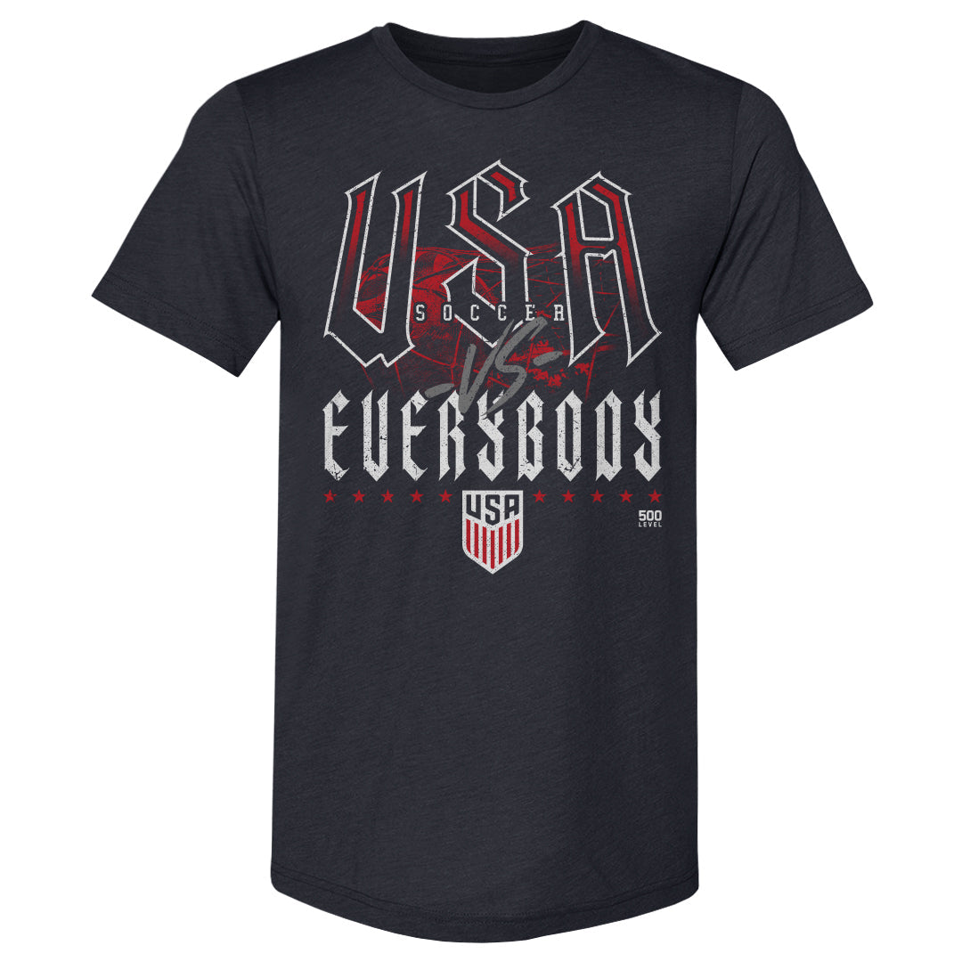 U.S. Soccer Vs. Everybody Grunge WHT