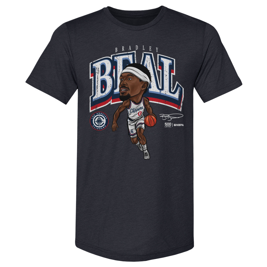 Bradley Beal Los Angeles Clippers Cartoon WHT