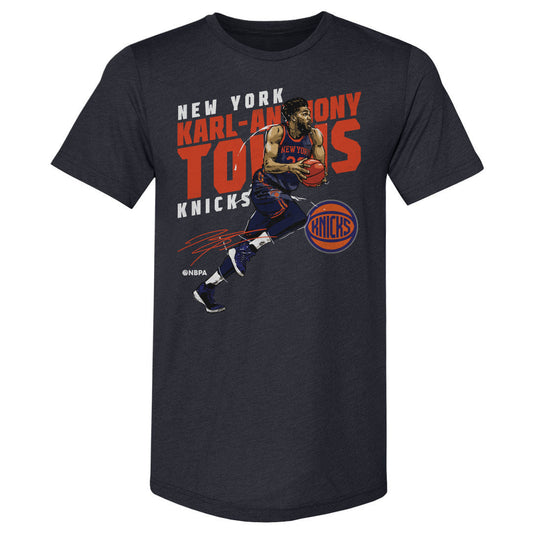 Karl-Anthony Towns New York Knicks Slant WHT