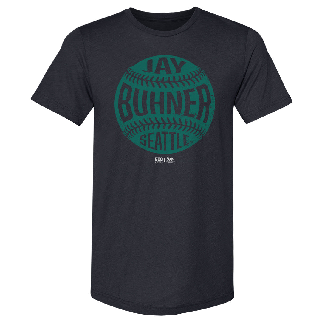 Jay Buhner Seattle Vintage Baseball WHT