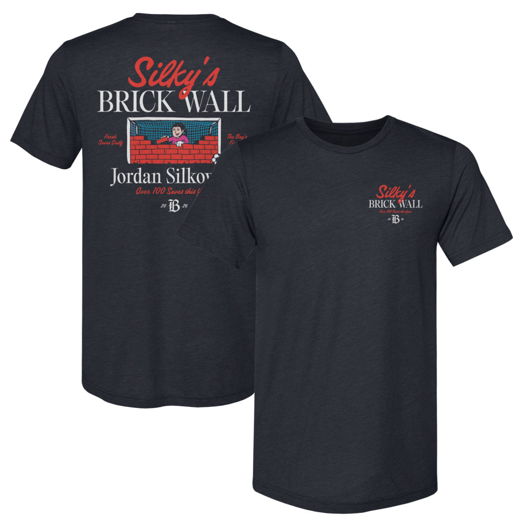 Jordan Silkowitz Bay FC Brick Wall F&B WHT