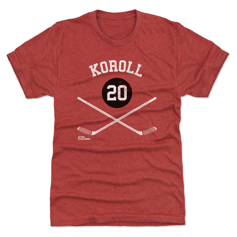 Cliff Koroll Chicago 20 Sticks WHT