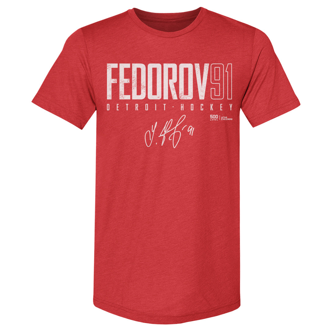 Sergei Fedorov Detroit Elite WHT