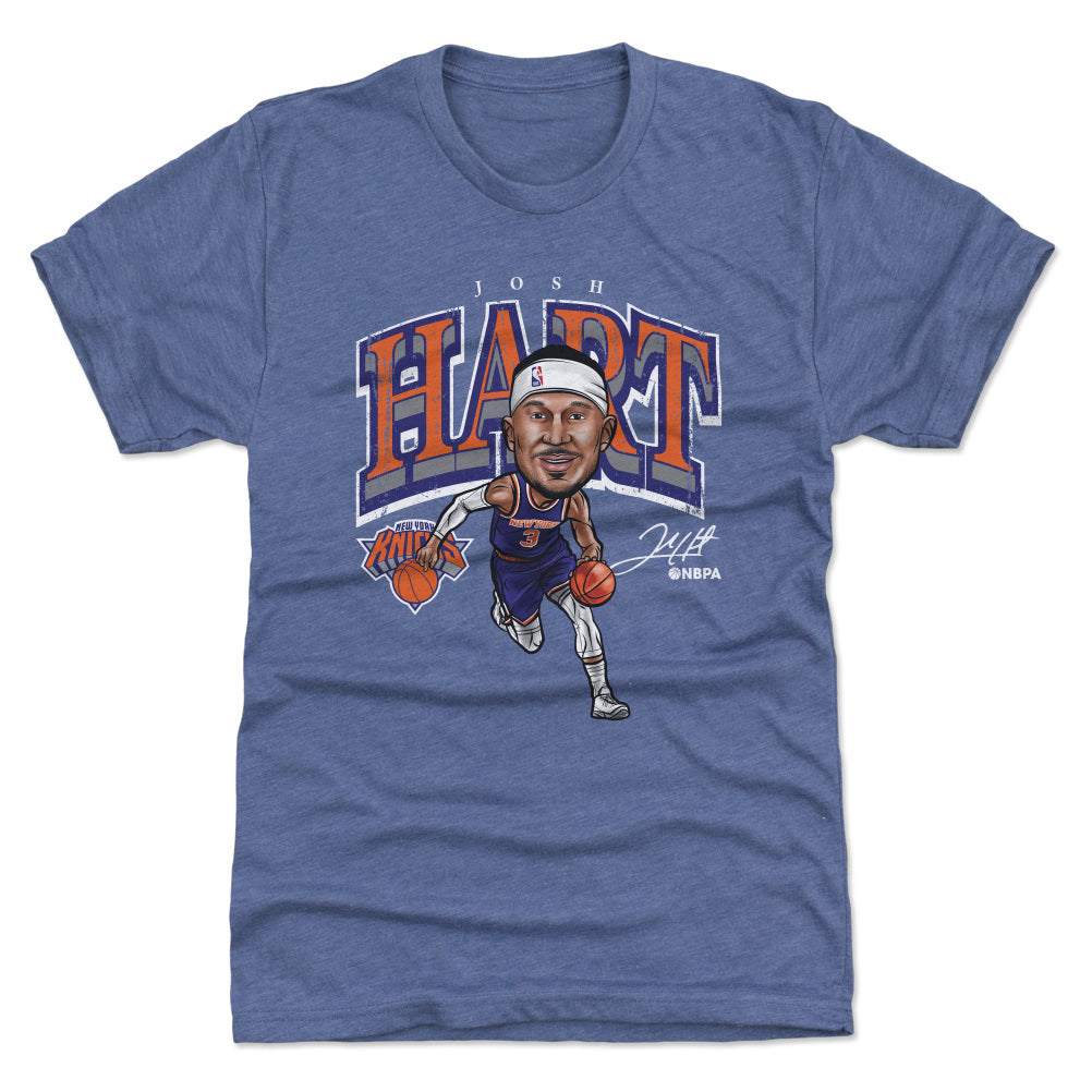 Josh Hart New York Knicks Cartoon WHT