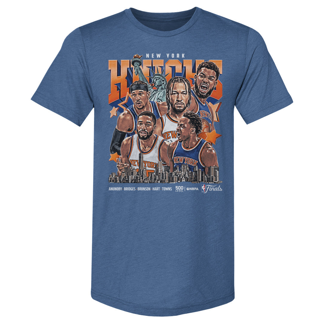 New York Knicks NBA Finals 2026 Collage WHT