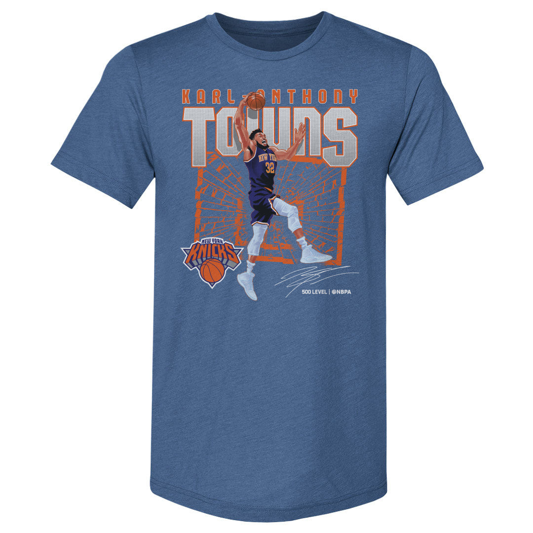 Karl-Anthony Towns New York Knicks Shattered WHT