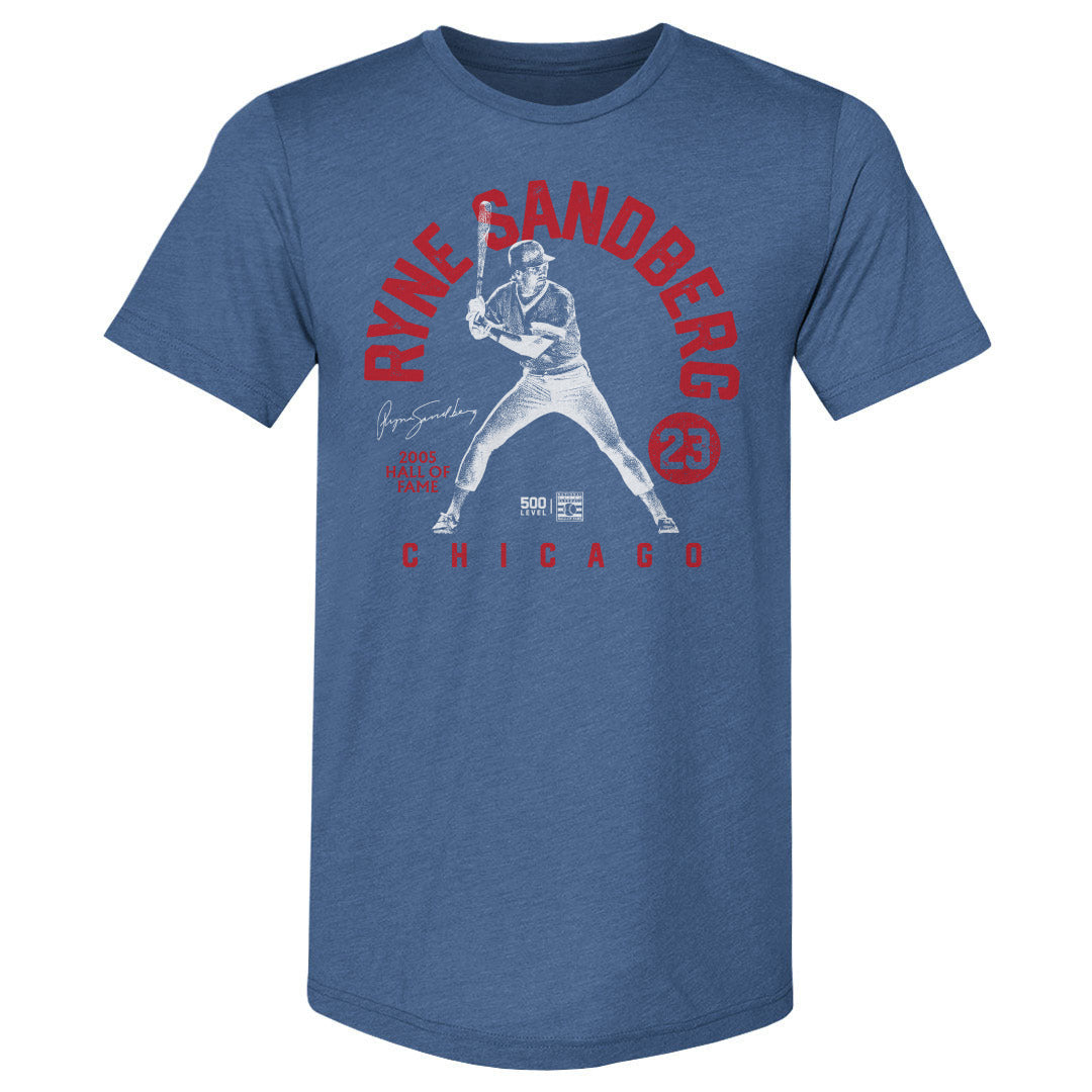 Ryne Sandberg Chicago Retro Arc WHT