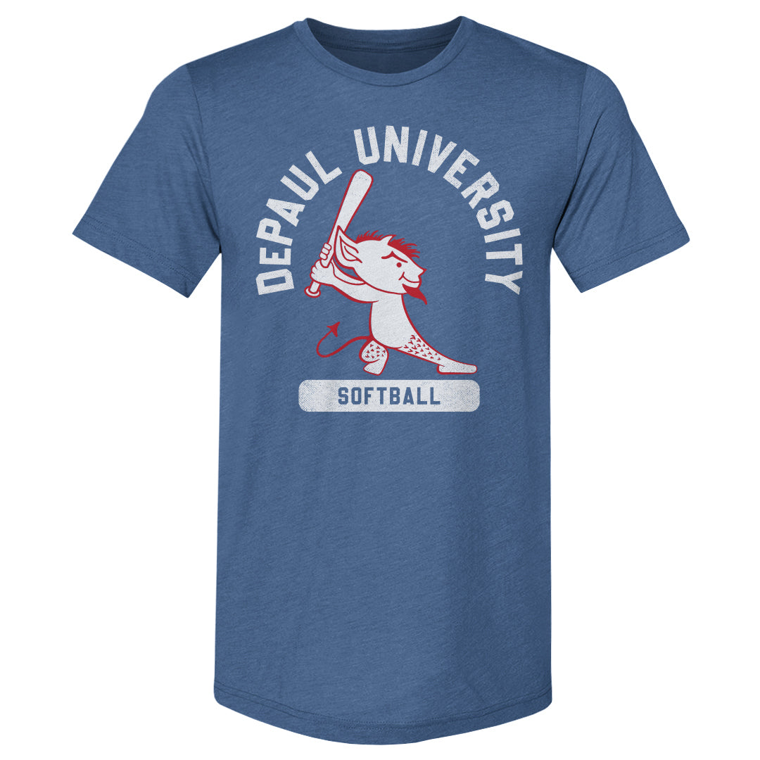 DePaul Blue Demons Billy Softball WHT