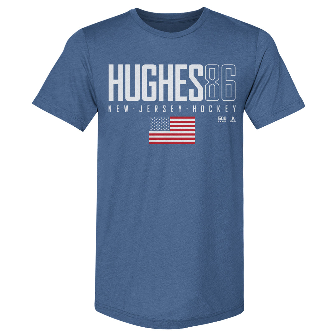 Jack Hughes New Jersey USA Elite WHT