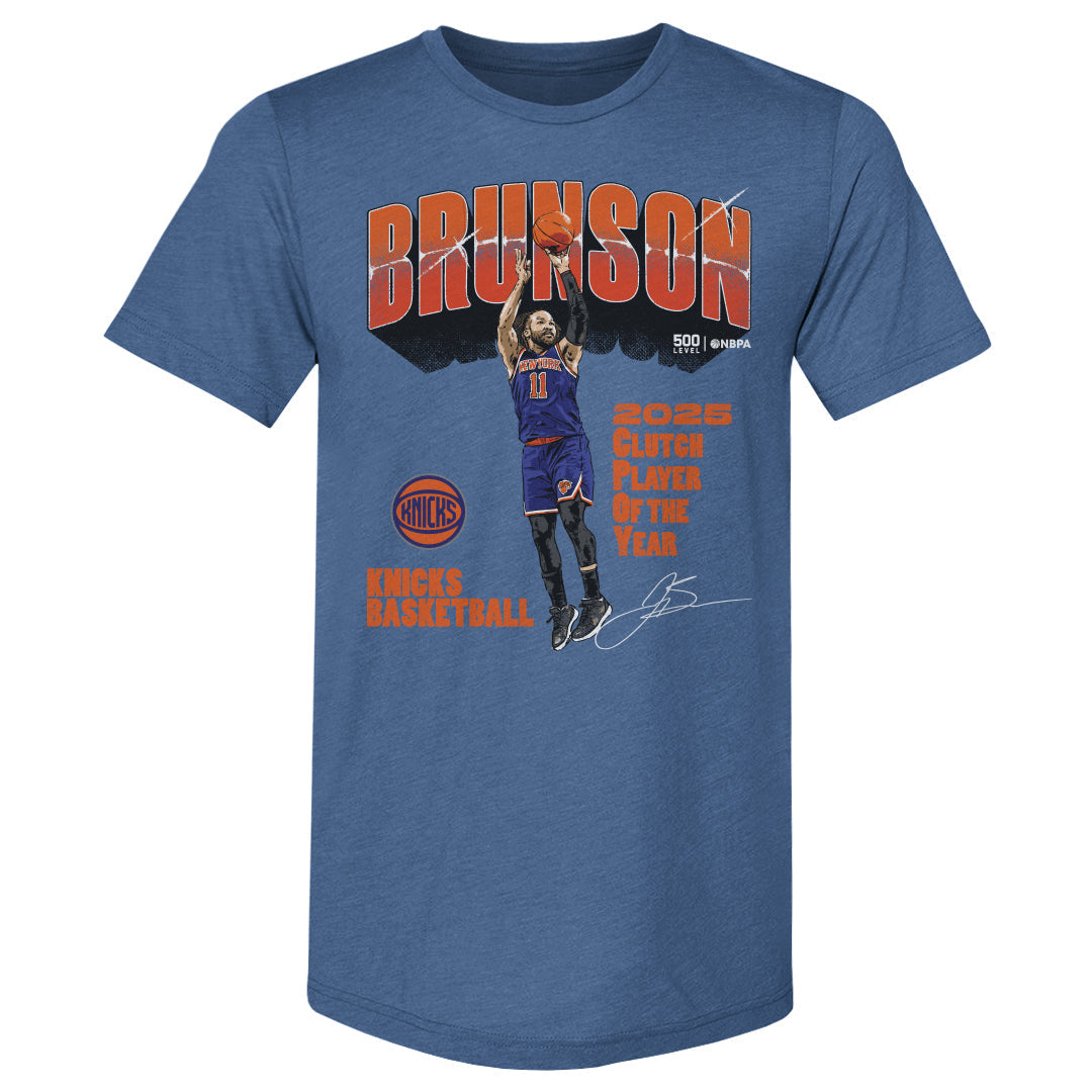 Jalen Brunson New York Knicks 2025 Clutch Player Of The Year WHT