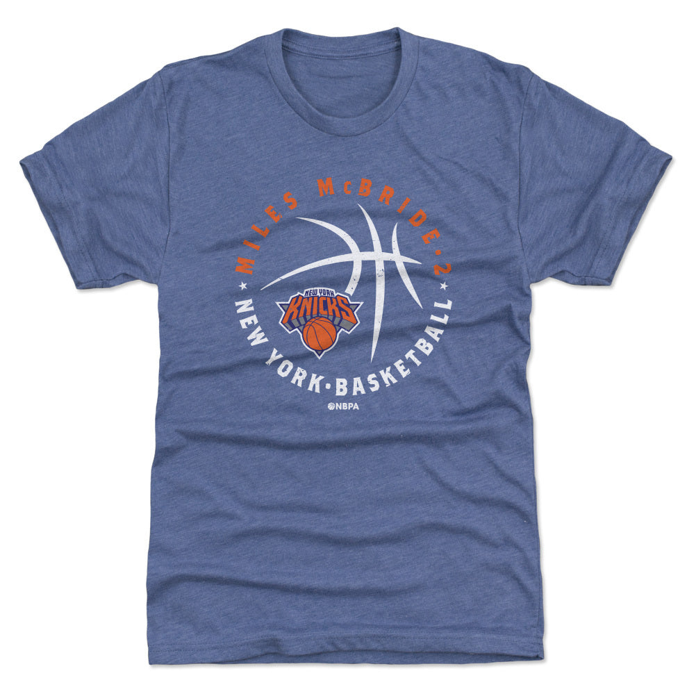 Miles McBride New York Knicks Player Ball WHT