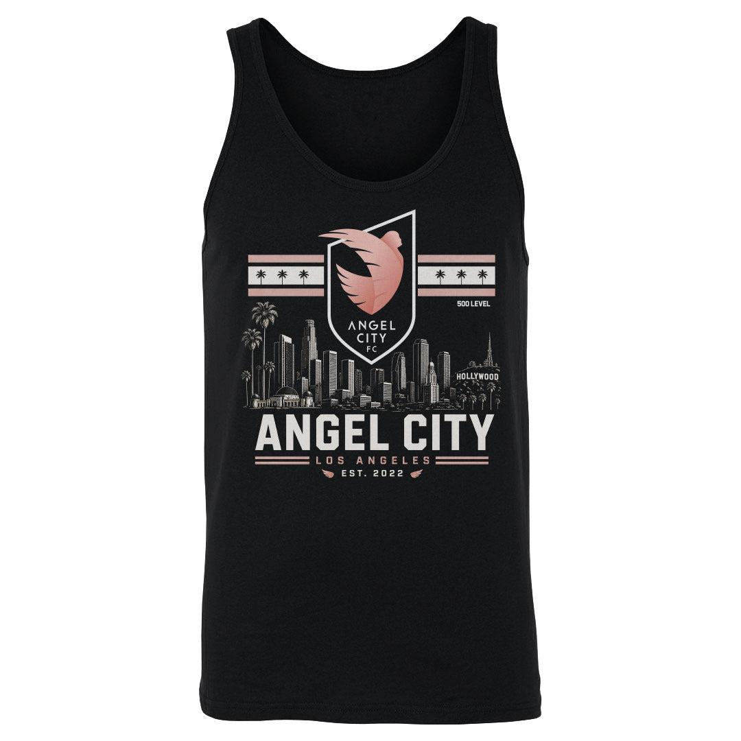 Angel City FC Skyline Logo WHT