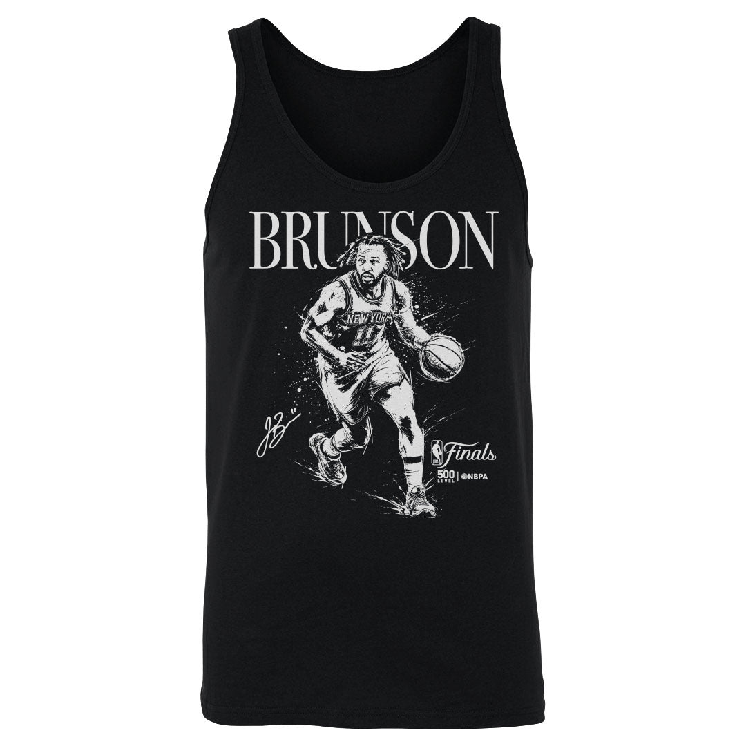 Jalen Brunson New York Knicks NBA Finals 2026 Mono WHT