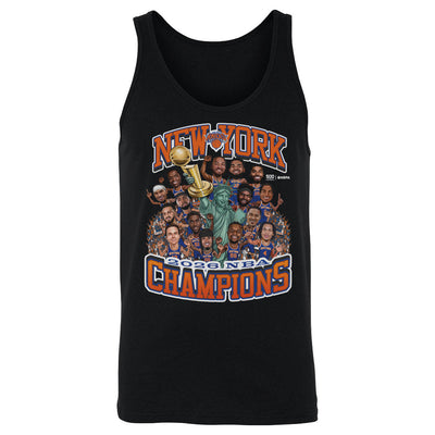 New York Knicks NBA Finals 2026 Champions Caricature WHT